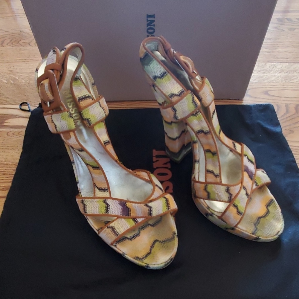 Missoni Platform Sandal
